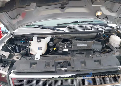 2019 Chevrolet Express 2500 Work Van from USA, damaged, VIN 1GCWGBFG0K1344382